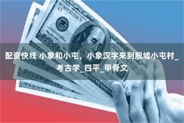 配资快线 小象和小屯，小象汉字来到殷墟小屯村_考古学_四平_甲骨文