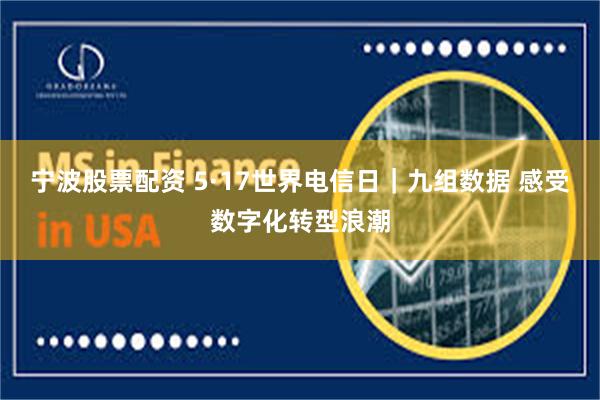 宁波股票配资 5·17世界电信日｜九组数据 感受数字化转型浪潮