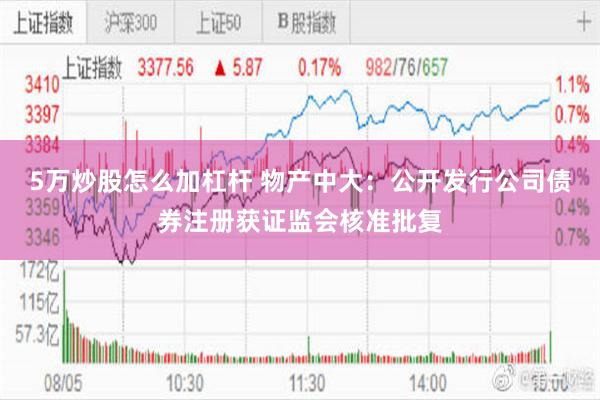 5万炒股怎么加杠杆 物产中大:公开发行公司债券注册获证监会核准批复